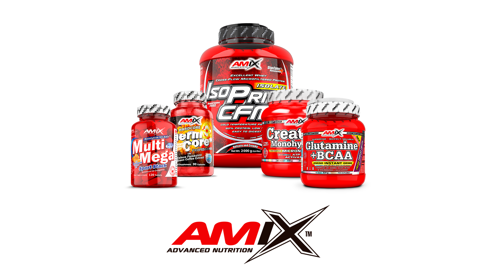 Recommended products Amix Nutrition. Sports supplements
