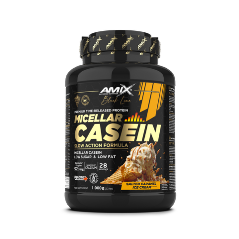 Amix™ Black Micellar Casein - 1Kg Caramelo salado