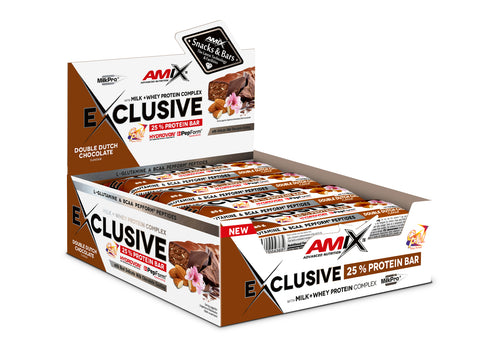 EXCLUSIVE PROTEIN BAR 12*85 GR Doble-chocolate