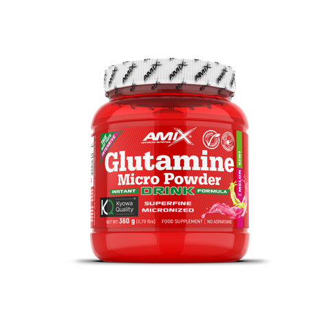 Glutamina Micronizada Powder Drink 360 g con sabor – Amix™ (2)