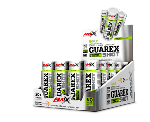GUAREX ENERGY & MENTAL SHOT 20*60 ML Mojito
