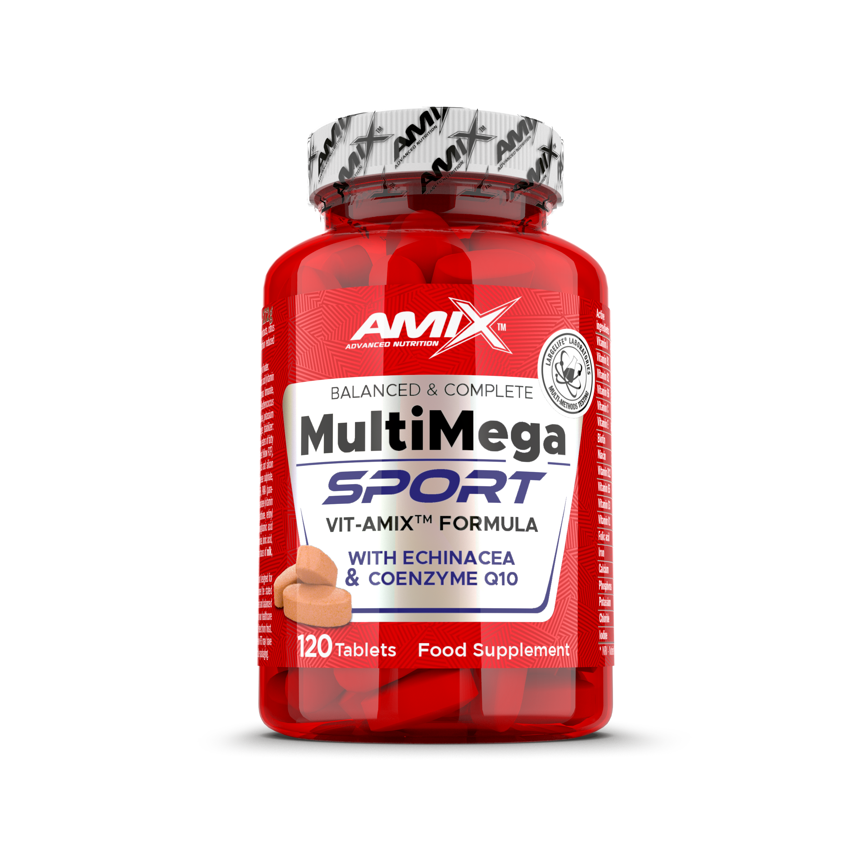 Multivitamin Multi Mega Stack 120 tablets AMIX™