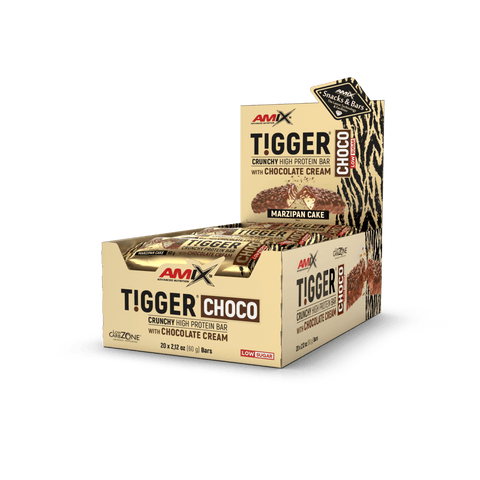 TIGGER CRUNCHY PROTEIN BAR 20*60 GR Mazapan