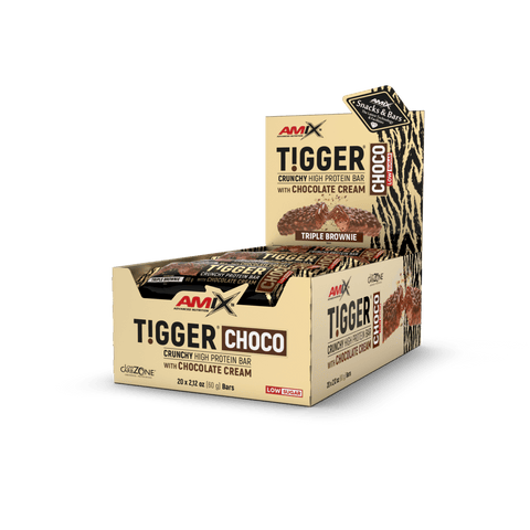TIGGER CRUNCHY PROTEIN BAR 20*60 GR Triple Brownie