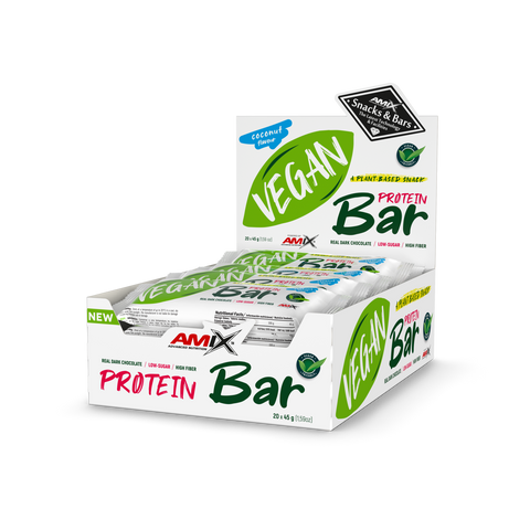 VEGAN PROTEIN BAR 20*45 GR Coco