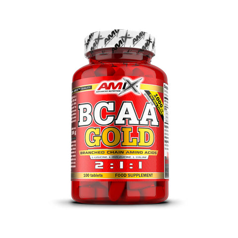 Aminoácidos BCAA Gold 2:1:1 100 tabs – Amix™
