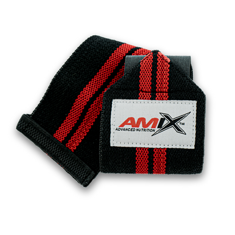 Muñequera Negro-Rojo – Amix™