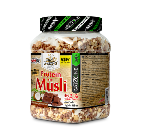PROTEIN MÜSLI 500 GR Chocolate-coco