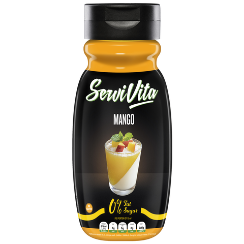 SALSA ZERO 320 ML Mango SERVIVITA