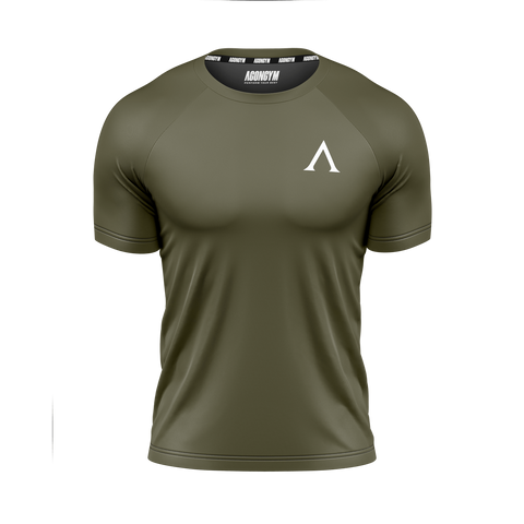 PRECISION T-SHIRT (2) & PRECISION T-SHIRT - ARMY - S & PRECISION T-SHIRT - ARMY - M