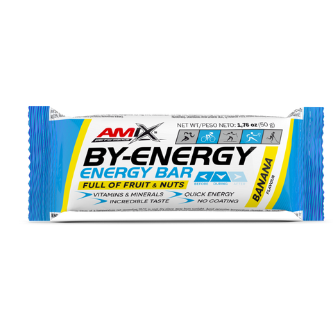 Barritas Energéticas By-Energy - Amix Performance (4) & UD. BY-ENERGY BARS 50 GR Platano