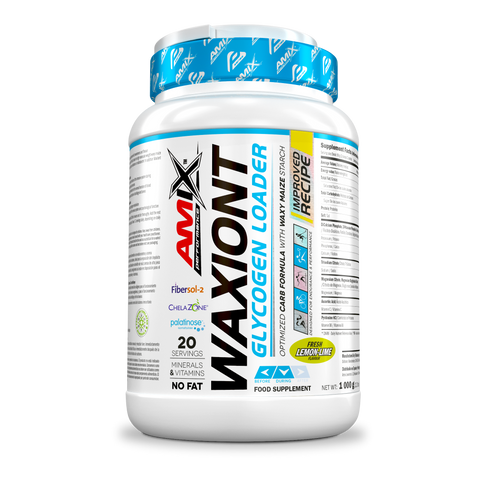 Carbohidratos WaxIont Glycogen Loader - Amix Performance & WAXIONT 1000 GR Lima-limon