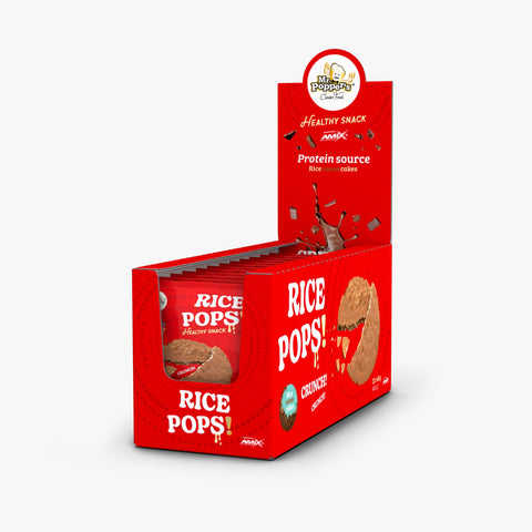 Tortitas de Arroz RICE POPS - Mr.Popper‘s® (3) & MR. POPPER'S RICE POPS 12*40GR CHOCOLATE