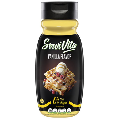 SALSA ZERO 320 ML Vainilla SERVIVITA