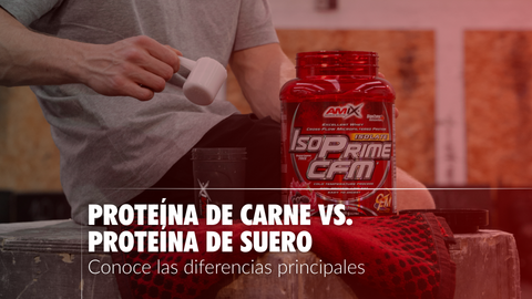 Proteína de carne vs. proteína de suero: ¿Cuál elegir?