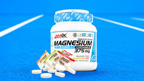 Magnesio masticable: Cinco formas de magnesio en una única pastilla