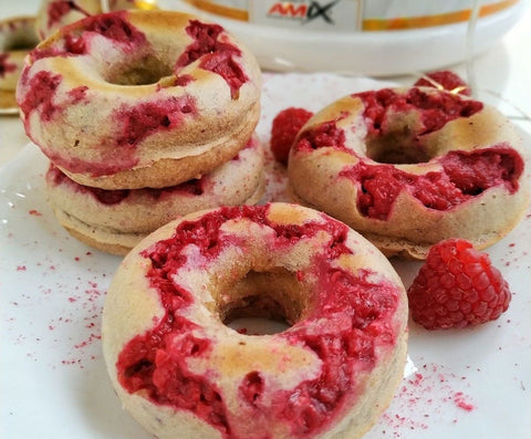 donuts frutos rojos