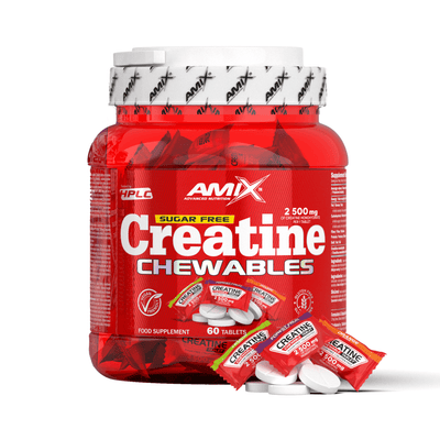 Creatina Monohidrato Masticable 60 tabl – Amix™