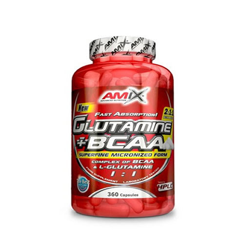 GLUTAMINE+BCAA 360 CAPSULES