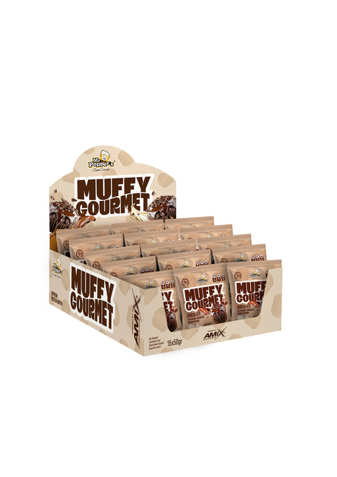 MUFFY GOURMET 15*50GR CHOCOLATE NEGRO