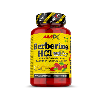 Berberina HCl con Té Verde y Diente de León 60 caps - Amix Pro®