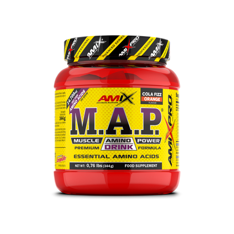 M.A.P. POWDER 344 GR Cola-Naranja