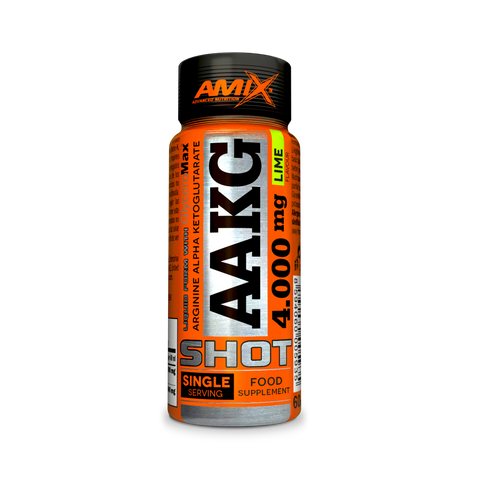 Arginina AAKG 4000 mg Shot  – Amix™ & UD. AAKG SHOT 4000 MG 60 ML Lime