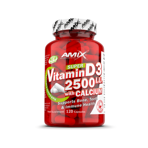 Amix Vitamin D3 2500 Iu With Calcium