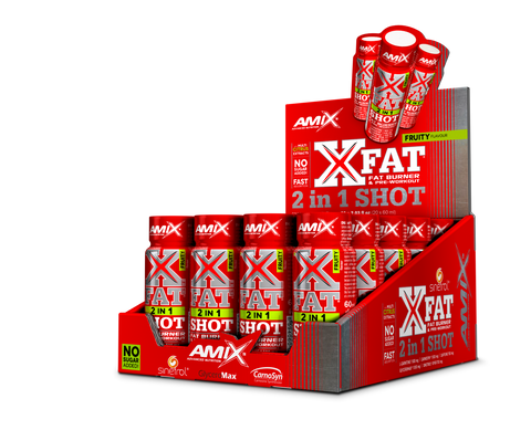 X-FAT 2 IN 1 SHOT 20*60 ML Fruity