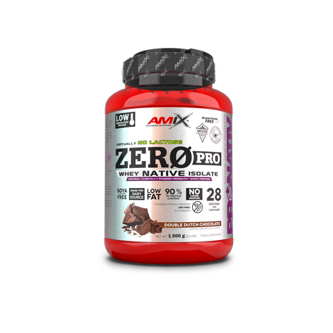 Proteína Zeropro Protein – Amix™ (4) & ZEROPRO PROTEIN 1 KG Doble-chocolate