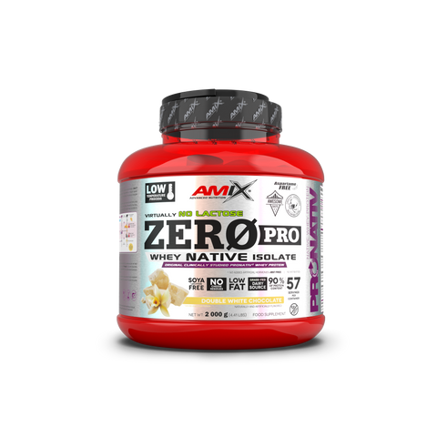Proteína Zeropro Protein – Amix™ (2) & ZEROPRO PROTEIN 2 KG Doble-chocolate blanco