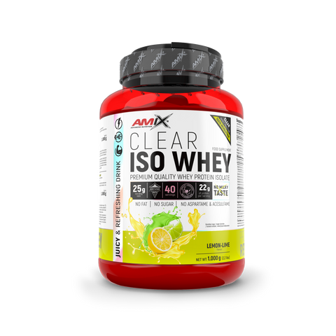 Proteína Clear ISO Whey – Amix™ (3) & CLEAR ISO WHEY 1 KG Lima-limón