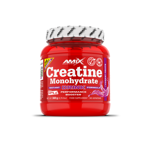 AMIX CREATINE MONOHYDRATE DRINK 360G (1) & AMIX CREATINE MONOHYDRATE DRINK 360 GR FRUTAS DEL BOSQUE