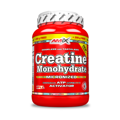 Creatina Monohidrato 500 g + 250 g Gratis – Amix™