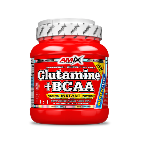 GLUTAMINE+BCAA 500 GR Natural