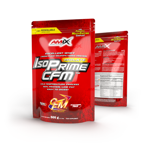 ISOPRIME CFM™ ISOLATE (3) & ISOPRIME CFM ISOLATE SACO 500 G Chocolate