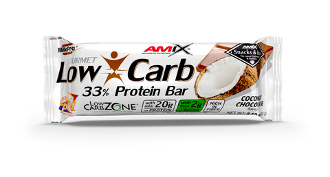 UD. LOW-CARB 33% PROTEIN BAR 60 GR Coco-chocolate