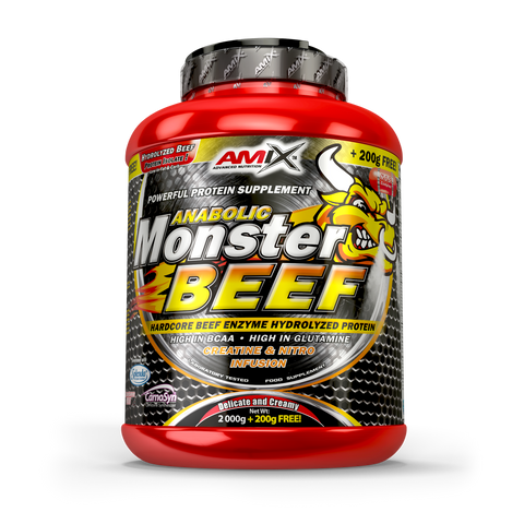 MONSTER BEEF PROTEIN & MONSTER BEEF 2 KG+200 G FREE Chocolate