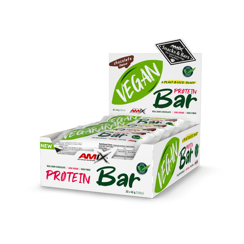VEGAN PROTEIN BAR 20*45 GR Chocolate