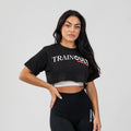 CROP TOP - AGONGYM x TRAINING CULT & CROP TOP - AGONGYM x TRAINING CULT  - S