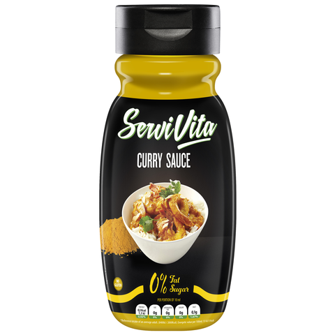 SALSA ZERO 320 ML Curry SERVIVITA