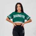 CROP TOP EIGHTIES (13) & CROP TOP EIGHTIES - ROYAL GREEN - S