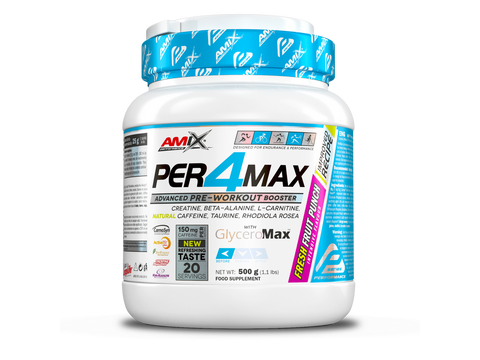 Pre-entreno Per4Max 500gr - Amix Performance