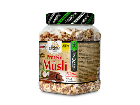 Muesli Protéico Protein Müsli 500gr - Mr.Popper‘s®