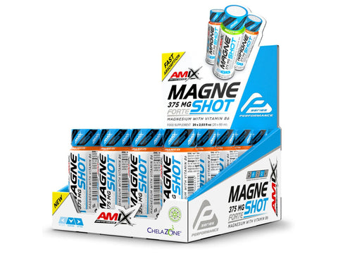 Magnesio MagneShot Forte 375mg - Amix Performance