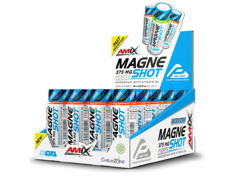Magnesio MagneShot Forte 375mg - Amix Performance