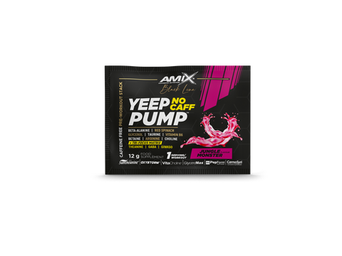 Pre-entreno Yeep Pump Sin Cafeína 360gr – Black Line