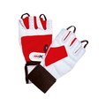 GUANTES DE MUÑEQUERA Color Rojo-Blanco Talla S & GUANTES DE MUÑEQUERA Color rojo-blanco Talla M