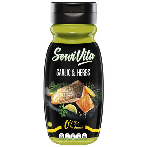 SALSA ZERO Ajo&Hierbas SERVIVITA