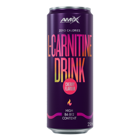 Bebida con L-carnitina, L-Carnitine Drink - Amix™ & Amix™ L-Carnitine Drink 250 ML Cereza